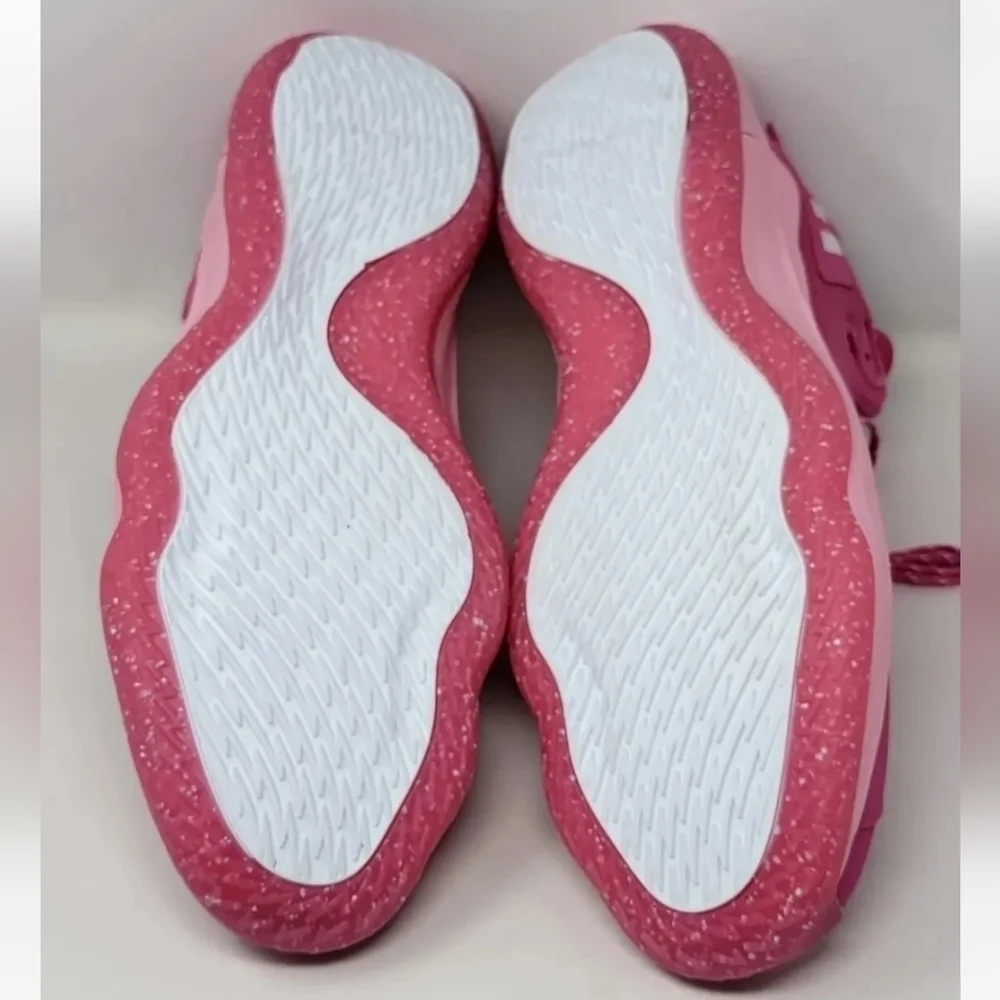 Adidas Dame 7 SM EXTPLY Basketball Sneaker Pink Blast Men’s Size 19 GW7909 New